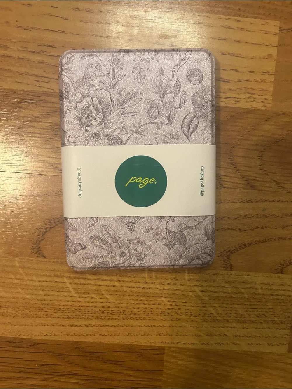 Page elegant floral